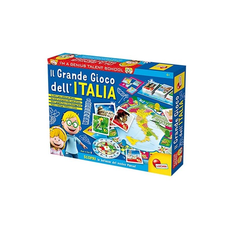 Lisciani Giochi 51156 Il Grande Gioco Dell Italia