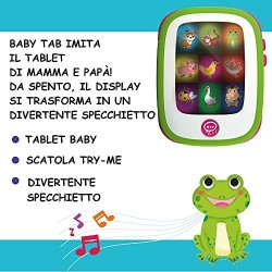 Lisciani Giochi- Carotina Baby Tab, Multicolore, 90068