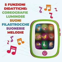 Lisciani Giochi- Carotina Baby Tab, Multicolore, 90068