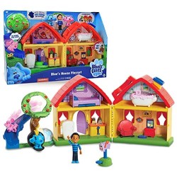 Giochi Preziosi - Blue s Clues & You - Playset Casa con Suoni, 3 Personaggi e Accessori Inclusi della serie tv, per bambini dai 