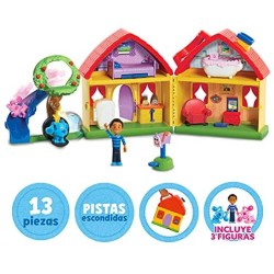 Giochi Preziosi - Blue s Clues & You - Playset Casa con Suoni, 3 Personaggi e Accessori Inclusi della serie tv, per bambini dai 