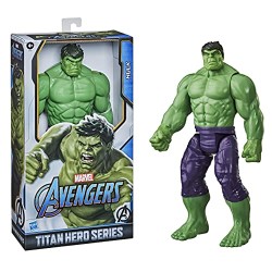 Hasbro- Marvel Avengers - Titan Hero Series Blast Gear, Action figure di Hulk (classe Deluxe), di 30 cm, per bambini dai 4 anni 