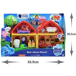 Giochi Preziosi - Blue s Clues & You - Playset Casa con Suoni, 3 Personaggi e Accessori Inclusi della serie tv, per bambini dai 