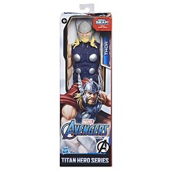 Hasbro - Marvel Avengers Thor (Action Figure 30 cm Titan Hero Series Blast Gear), Multicolore, E7879EL71