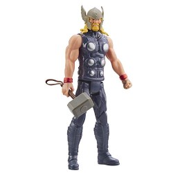 Hasbro - Marvel Avengers Thor (Action Figure 30 cm Titan Hero Series Blast Gear), Multicolore, E7879EL71