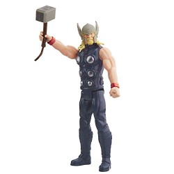 Hasbro - Marvel Avengers Thor (Action Figure 30 cm Titan Hero Series Blast Gear), Multicolore, E7879EL71