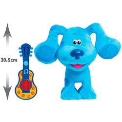 Giochi Preziosi - Blue s Clues & You - Famosa - Peluche elettronico Dance Along Blue di Piste Blue, 37 cm (BLU08000)