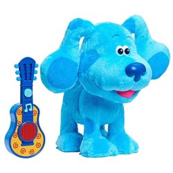 Giochi Preziosi - Blue s Clues & You - Famosa - Peluche elettronico Dance Along Blue di Piste Blue, 37 cm (BLU08000)