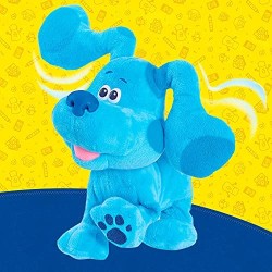 Giochi Preziosi - Blue s Clues & You - Famosa - Peluche elettronico Dance Along Blue di Piste Blue, 37 cm (BLU08000)