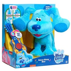 Giochi Preziosi - Blue s Clues & You - Famosa - Peluche elettronico Dance Along Blue di Piste Blue, 37 cm (BLU08000)