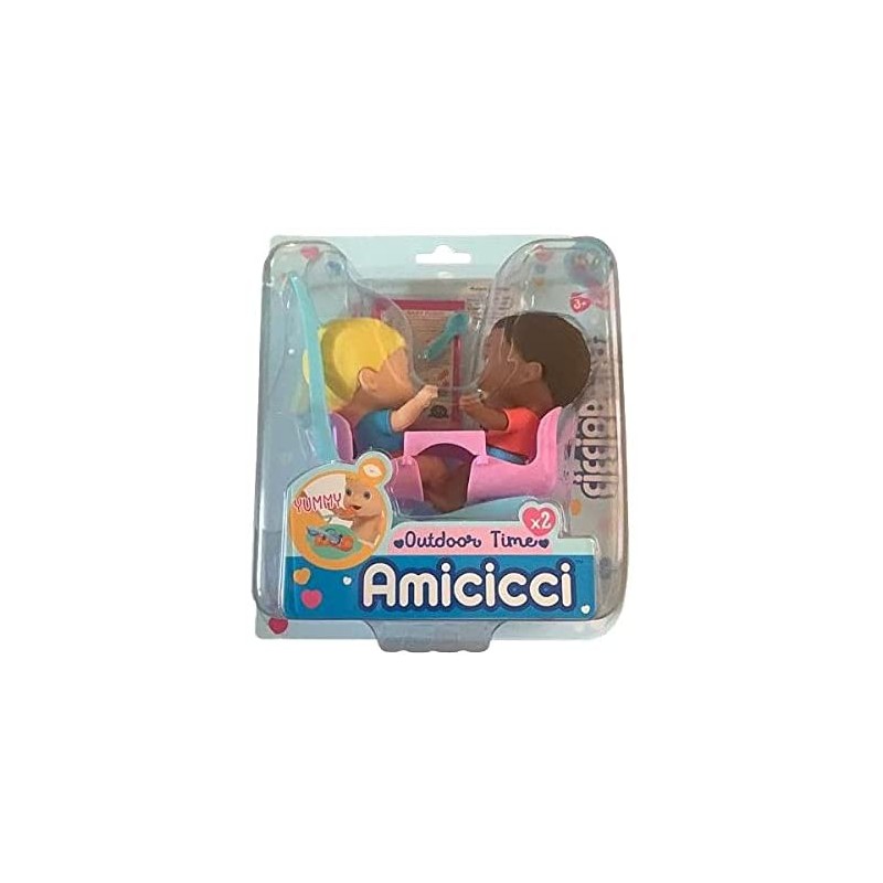 Giochi Preziosi - Cicciobello AMICICCI Passeggino Doppio, CC019000