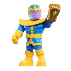 Hasbro - Playskool Heroes - Thanos Marvel Super Hero Adventures Mega Mighties, action figure 25 cm da collezione, F0022ES00