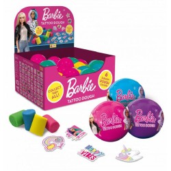 Lisciani Giochi - Barbie Tattoo Dough, 86450