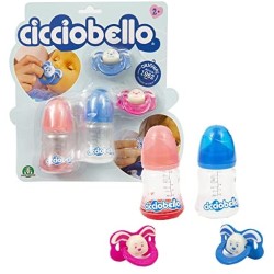 Giochi Preziosi - Cicciobello - Set Accessori, con 2 Ciucci e Due Biberon per la Bambina che Vuole Prendersi Cura della sua Bamb