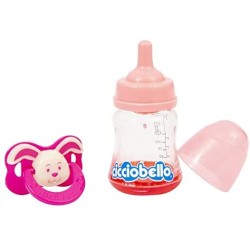 Giochi Preziosi - Cicciobello - Set Accessori, con 2 Ciucci e Due Biberon per la Bambina che Vuole Prendersi Cura della sua Bamb