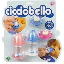 Giochi Preziosi - Cicciobello - Set Accessori, con 2 Ciucci e Due Biberon per la Bambina che Vuole Prendersi Cura della sua Bamb