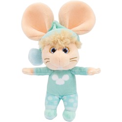 Giochi Preziosi - Cicciobello - Topo Gigio con il suo morbido amico sono pronti per la nanna, peluche Topo Gigio e ciuccio inclu