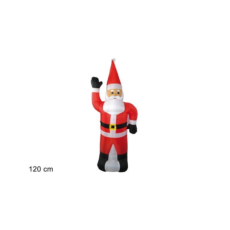 BABBO NATALE GONFIABILE 120CM