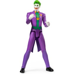 Dc Comics | BATMAN | Personaggio Joker in scala 30 cm con decorazioni originali e 11 punti di articolazione - SP6060344