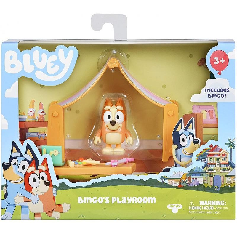 GIOCHI PREZIOSI - BLUEY Playset con 1 personaggio Casuale - BLY02000