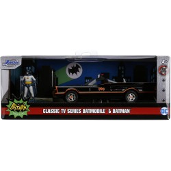 Jada Toys - Dc Batman Batmobile 1966, + 8 Anni, Scala 1:32, Personaggio Incluso, 253213002