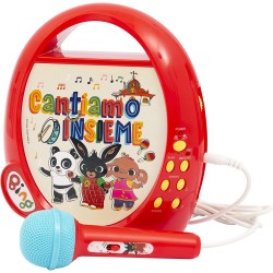 Giochi Preziosi - Bing Karaoke Canta Tu Portatile, 3 Canzoni Preregistrate, BNG47000