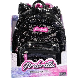 Nice Group - Zaino Girabrilla Kitty Sparkling Kitten - 02508, modelli assortiti, 5-8 anni, 1 pezzo