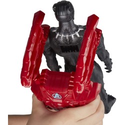 Hasbro - Marvel Studios Legacy Collection - Titan Hero Series - Action Figure Giocattolo di Black Panther, in Scala da 30 cm - E