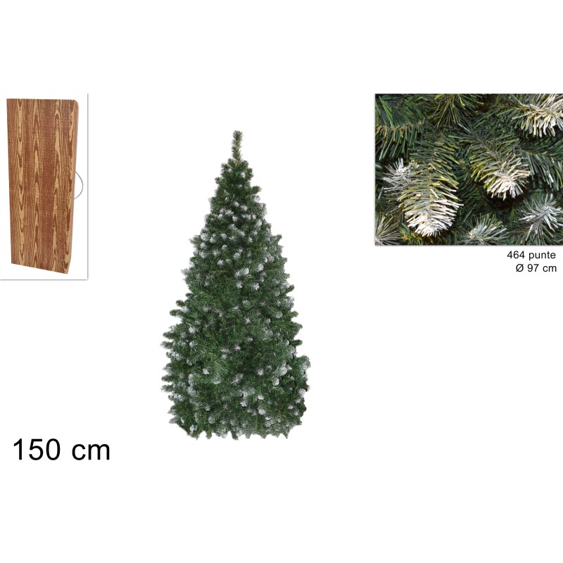 Albero Natale Pino S.Moritz H.150 CM FOLTO 464 Rami