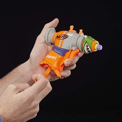 Hasbro - Nerf Fortnite RL MicroShots - Freccette giocattolo Blaster e 2 freccette Elite ufficiali per bambini, ragazzi e adulti,