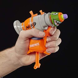 Hasbro - Nerf Fortnite RL MicroShots - Freccette giocattolo Blaster e 2 freccette Elite ufficiali per bambini, ragazzi e adulti,