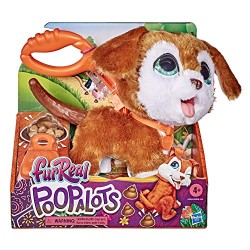 Hasbro - FurReal, Poopalots Cagnolino (Peluche Cagnolino interattivo per Bambini da 4 Anni in su con Accessori), beige, E89455X2