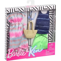 Barbie - Look Completi Ken, Set di Vestiti per Le Bambole e Accessori, GHX71