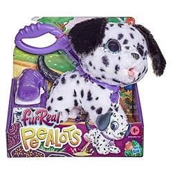 Hasbro - FurReal Peealots (Peluche Cagnolino interattivo Che passeggia e Fa la pipì), E89485X22