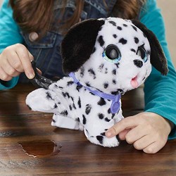 Hasbro - FurReal Peealots (Peluche Cagnolino interattivo Che passeggia e Fa la pipì), E89485X22