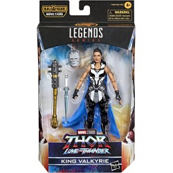 Hasbro - Marvel Legends Series - King Valkyrie, Action Figure collezionabile da 15 cm, Ispirata al Film Thor: Love And Thunder, 