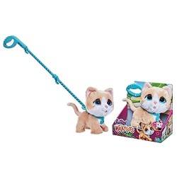 Hasbro - FurReal Walkalots-Gattino Peluche interattivo, Divertenti Suoni e andatura saltellante, Bambini dai 4 Anni in su, F1998