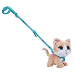 Hasbro - FurReal Walkalots-Gattino Peluche interattivo, Divertenti Suoni e andatura saltellante, Bambini dai 4 Anni in su, F1998