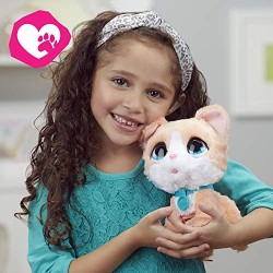 Hasbro - FurReal Walkalots-Gattino Peluche interattivo, Divertenti Suoni e andatura saltellante, Bambini dai 4 Anni in su, F1998