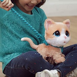 Hasbro - FurReal Walkalots-Gattino Peluche interattivo, Divertenti Suoni e andatura saltellante, Bambini dai 4 Anni in su, F1998