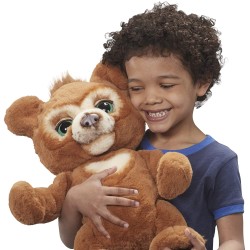 Hasbro - FurReal - Cubby, il mio Orsetto Curioso, Cucciolo di Peluche Interattivo, per Bambini dai 4 anni in su, E4591EU4