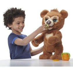 Hasbro - FurReal - Cubby, il mio Orsetto Curioso, Cucciolo di Peluche Interattivo, per Bambini dai 4 anni in su, E4591EU4