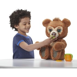 Hasbro - FurReal - Cubby, il mio Orsetto Curioso, Cucciolo di Peluche Interattivo, per Bambini dai 4 anni in su, E4591EU4