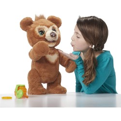 Hasbro - FurReal - Cubby, il mio Orsetto Curioso, Cucciolo di Peluche Interattivo, per Bambini dai 4 anni in su, E4591EU4