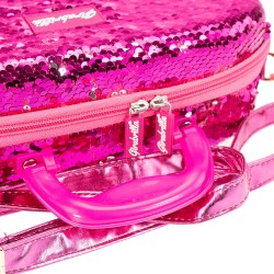 Nice Group - Girabrilla Make Up Case - Valigetta trucchi Girabrilla - MAGENTA/SILVER - NICE02550D