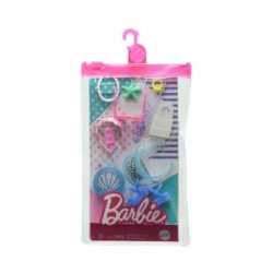 Barbie - Accessori Fashion Bambole, Tema Mare - GRC13