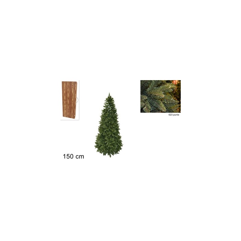 Albero Natale Pino Everest cm.150 Verde 623 RAMI