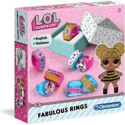 Clementoni - 15268 - Art & Craft - LOL - Fabulous Rings