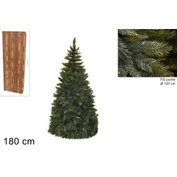 Albero Natale Pino del POLLINO H.180 Rami 700 ADDOBBI Feste