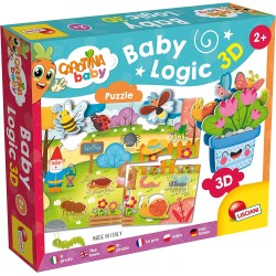 Lisciani Giochi - Carotina Baby Logic 3D Il Prato, 92550